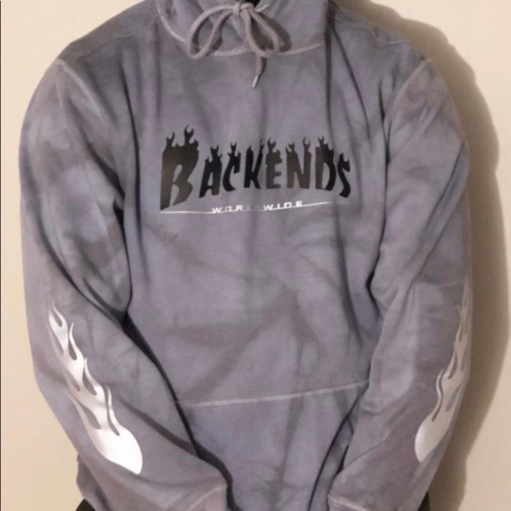 Smoke Grey Illuminated Hoodie